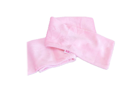 TuTu szalik dla dzieci na zimę minky różowy