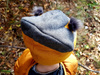 
                    Pupill Fox czapka na zimę dla dzieci lisek musztarda-ecru
                